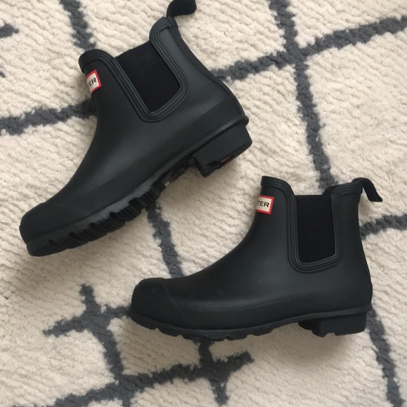hunter short chelsea boot